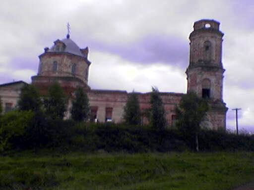 Сретенский храм в селе Острожка